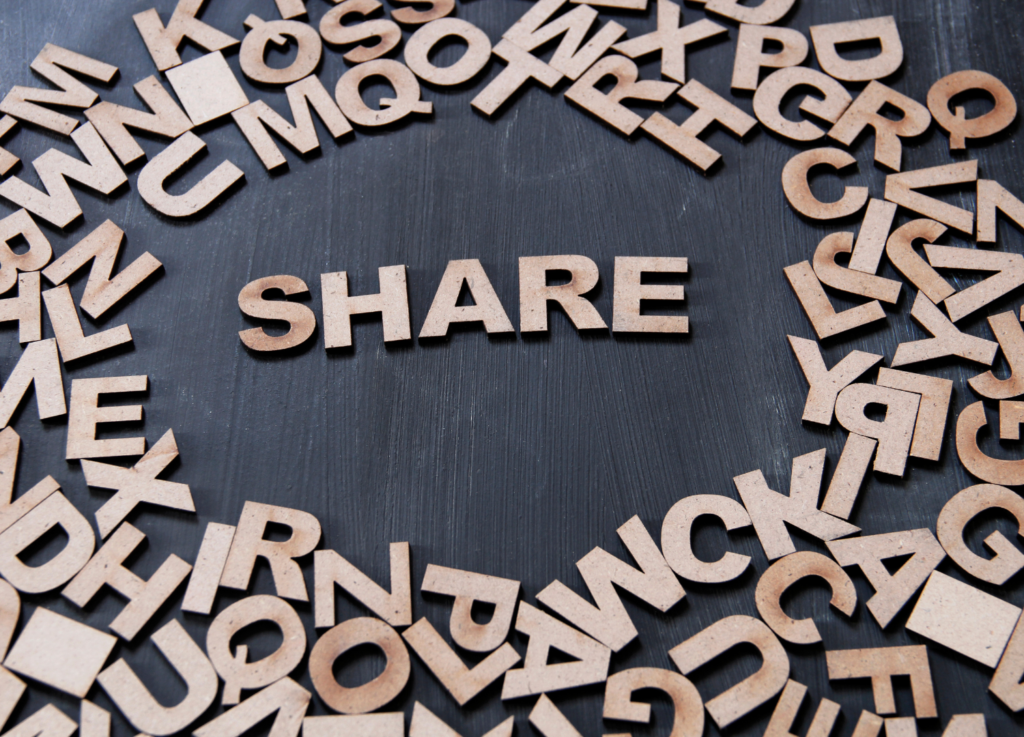 Blogging increases Opportunities for Sharing
